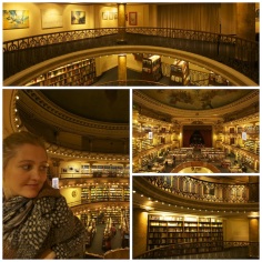 El Ateneo bookstore converted from a theater